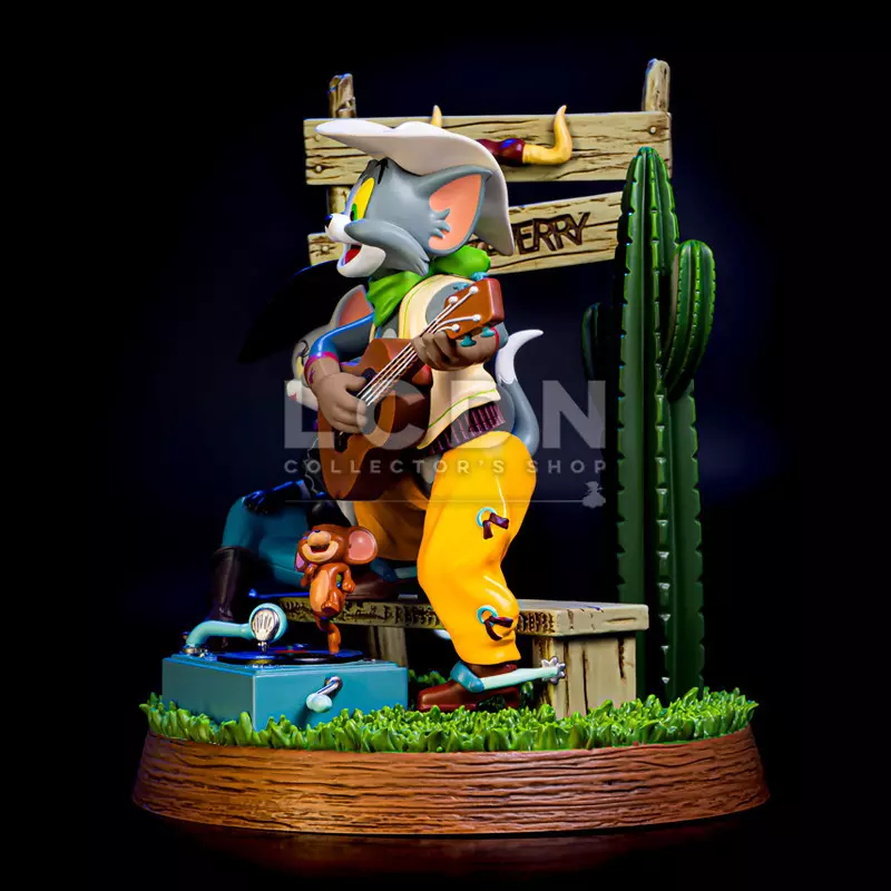 Tom et Jerry Statue Cowboy CA125 20cm
