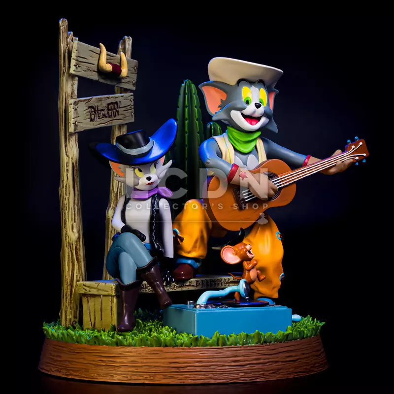 Tom et Jerry Statue Cowboy CA125 20cm