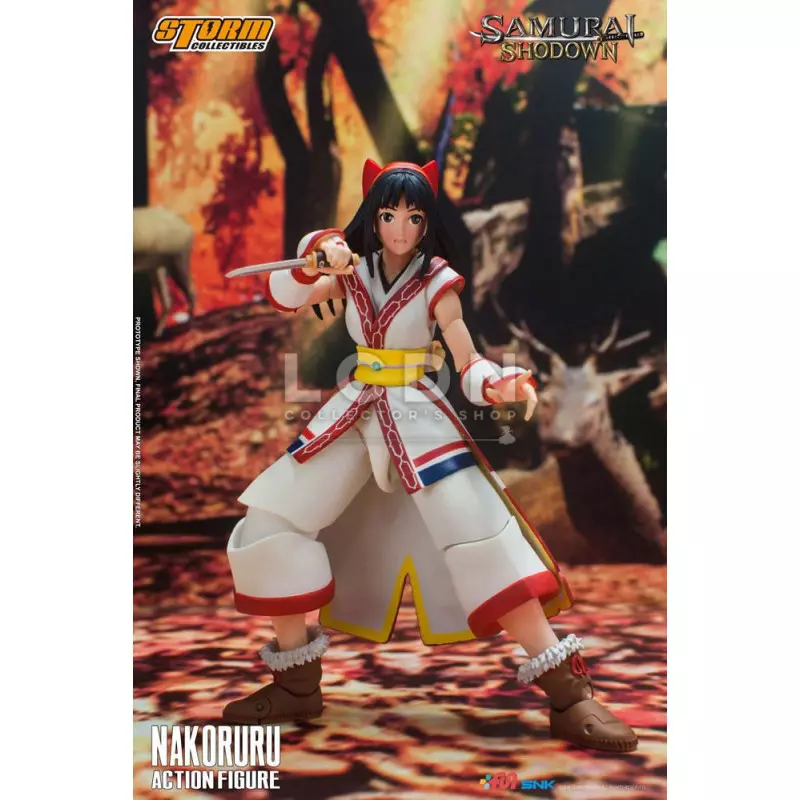 Samurai Shodown Action Figurine 1/12 Nakoruru Storm 18cm