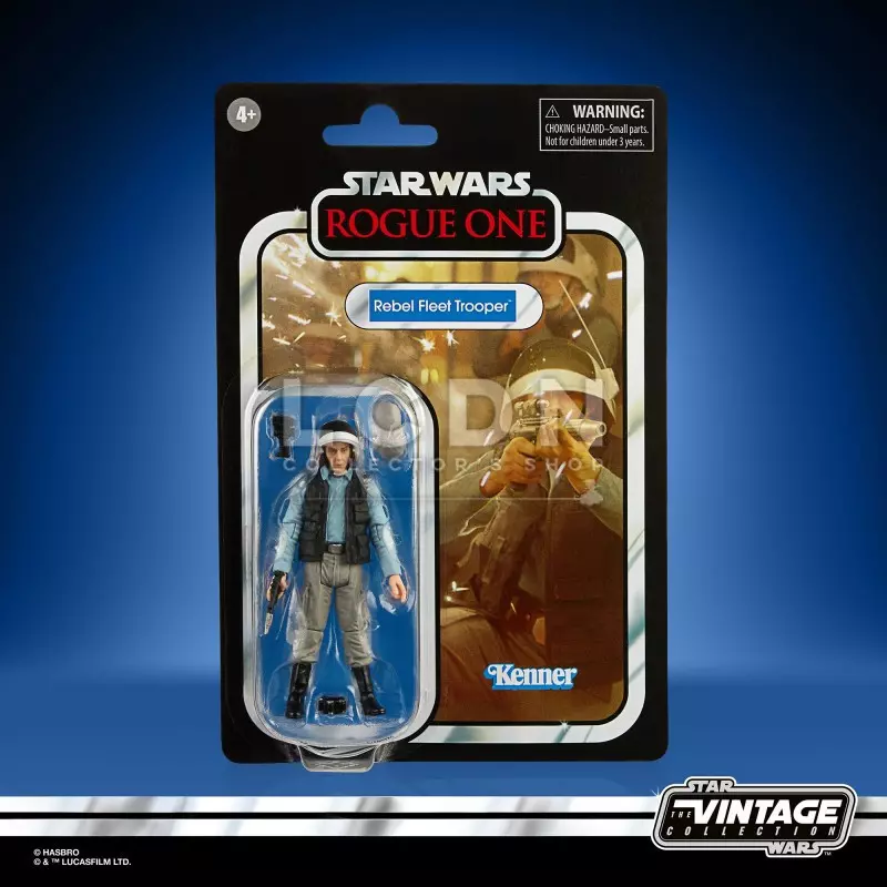 Star Wars Episode IV Vintage Collection Tantive IV Hallway et figurine Rebel Fleet Trooper 10 cm Playset