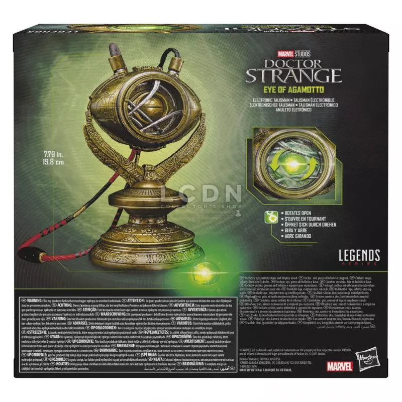 Doctor Strange Eye Of Agamotto Replica – 1:1 Scale Full Metal With