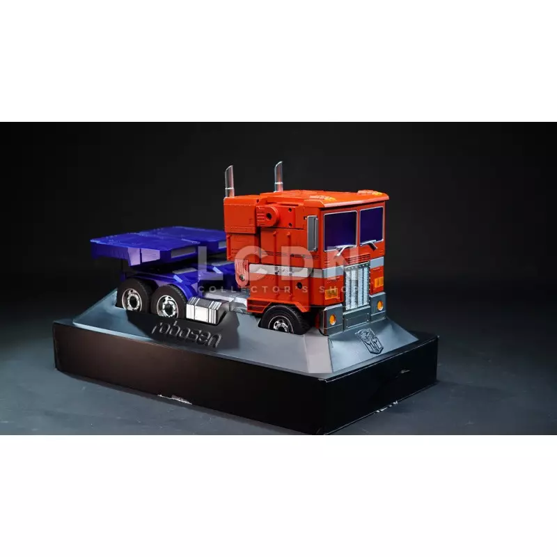 Transformers Figure Optimus Prime Auto-Converting Programmable Robot by Robosen 48cm