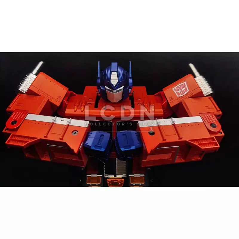 Transformers Figure Optimus Prime Auto-Converting Programmable Robot by Robosen 48cm