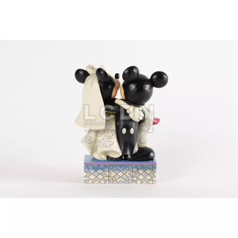 Disney Statue Mickey &amp; Minnie Congratulations 17cm