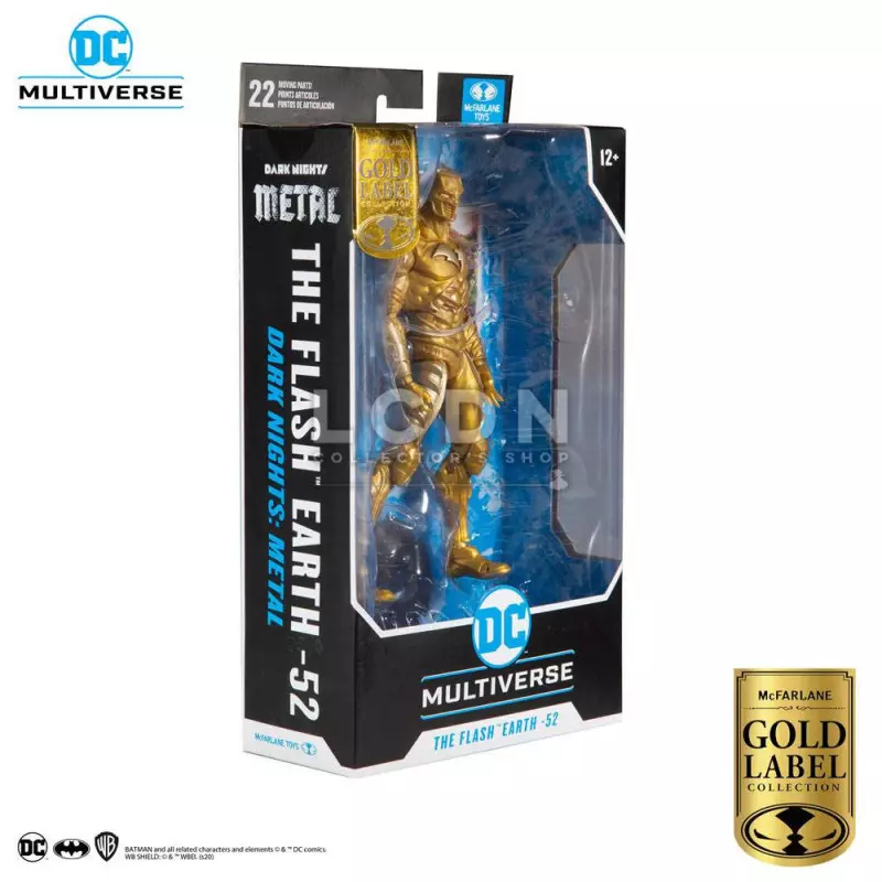 DC Multiverse Action Figurine Red Death Gold (Earth 52) (Gold Label Series) 18cm