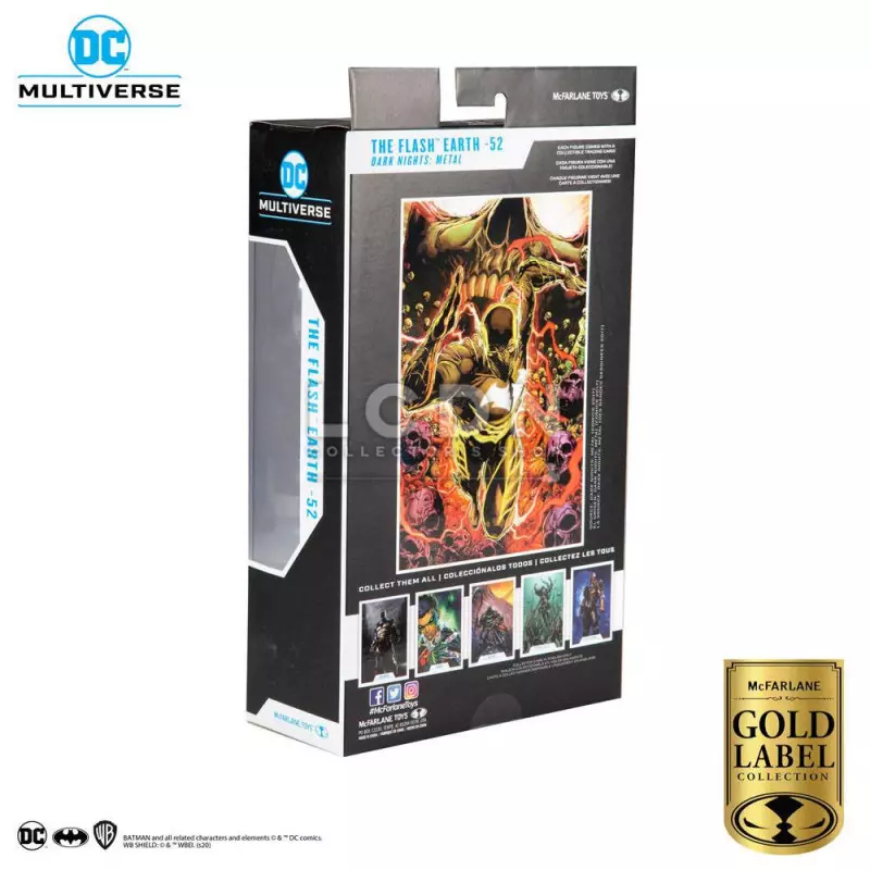DC Multiverse Action Figurine Red Death Gold (Earth 52) (Gold Label Series) 18cm