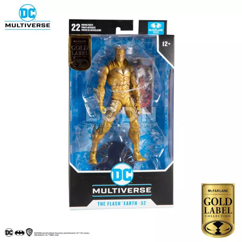 DC Multiverse Action Figurine Red Death Gold (Earth 52) (Gold Label Series) 18cm