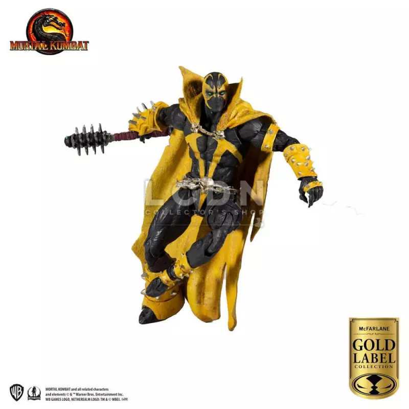 Mortal Kombat Action Figurine Spawn Curse of Apocalypse (Gold Label Series) 18cm