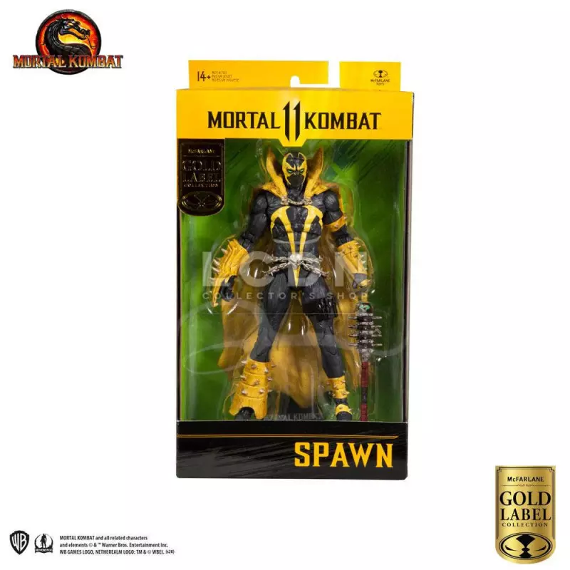 Mortal Kombat Action Figurine Spawn Curse of Apocalypse (Gold Label Series) 18cm