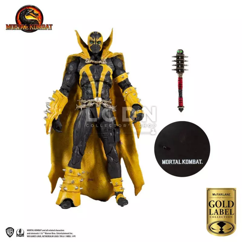 Mortal Kombat Action Figurine Spawn Curse of Apocalypse (Gold Label Series) 18cm