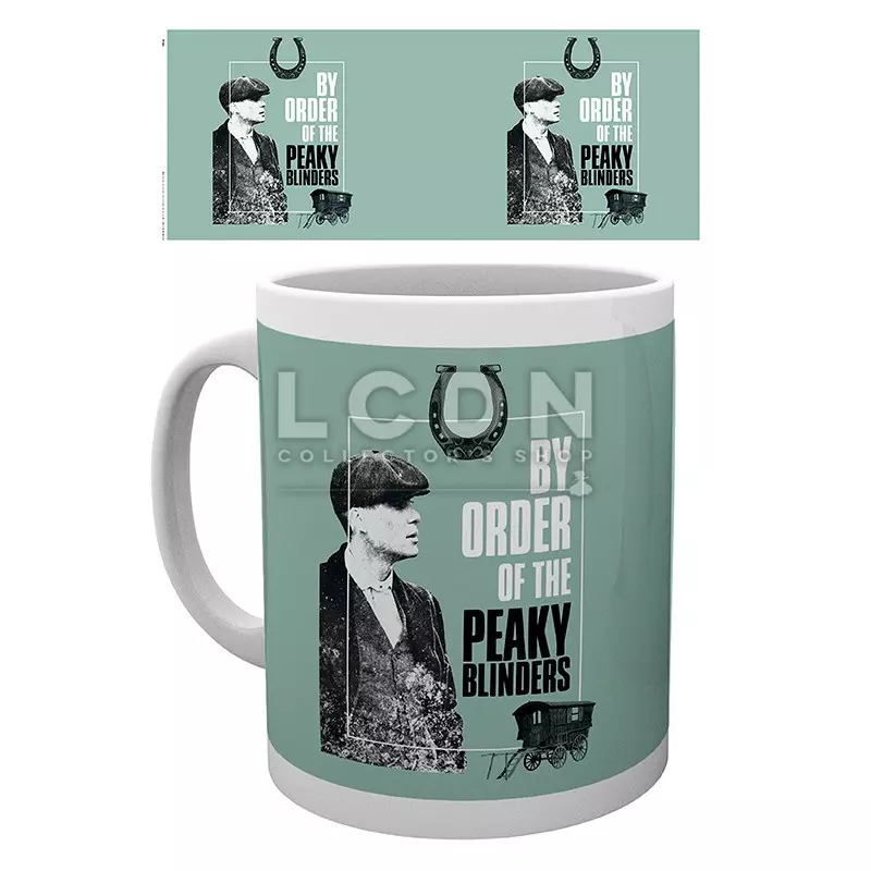 Peaky Blinders Mug Gris &quot;Par Ordre des Peaky Blinders&quot; 320 ml