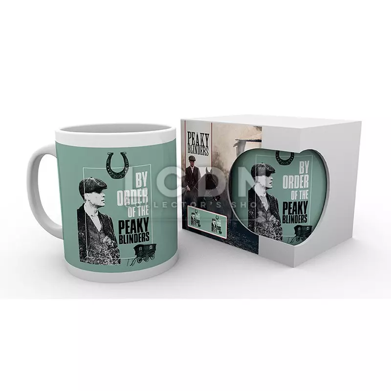 Peaky Blinders Mug Gris &quot;Par Ordre des Peaky Blinders&quot; 320 ml