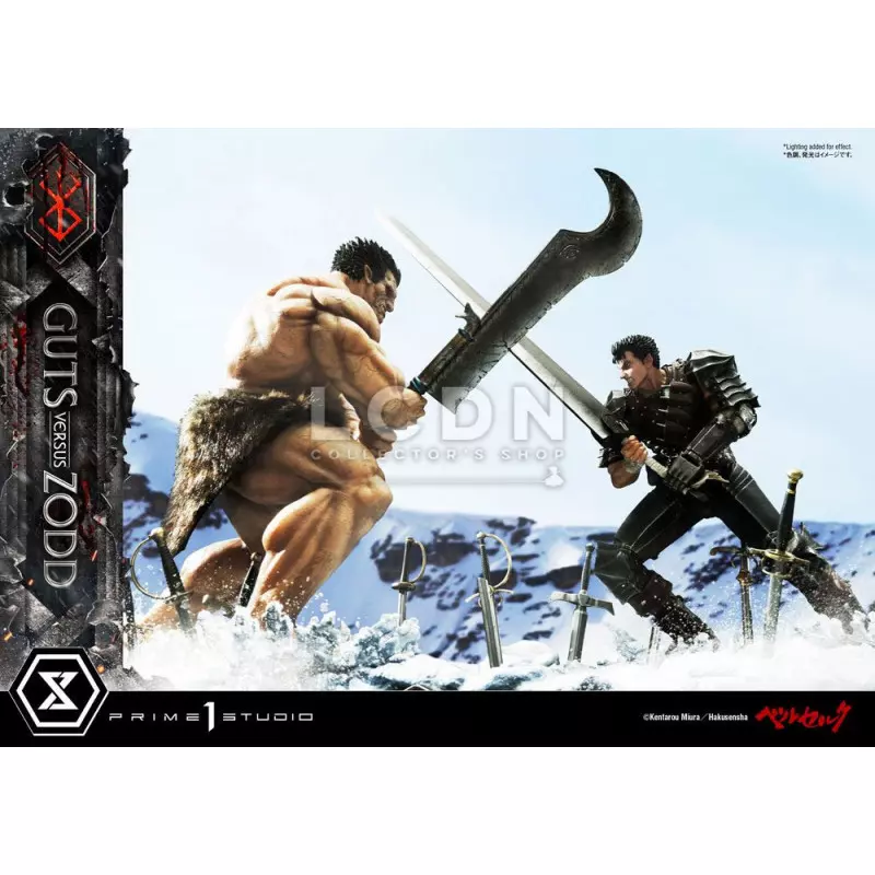 Berserk Statue 1/6 Guts Versus Zodd 51cm