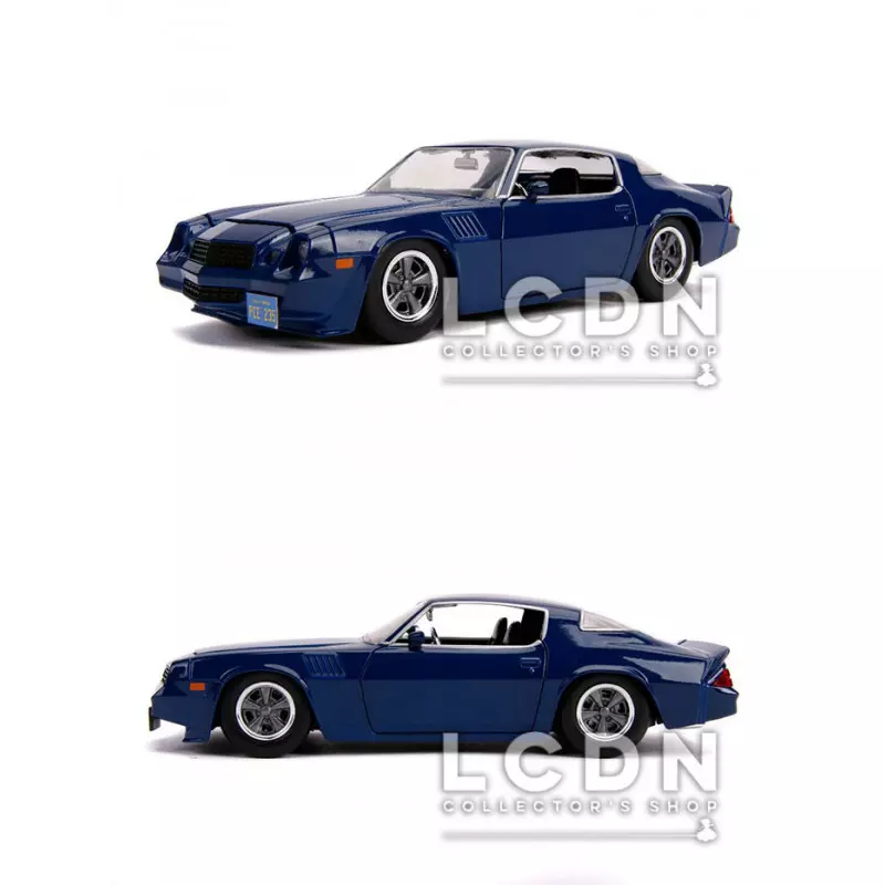 Stranger Things 1979 Billy&#039;s Chevrolet Camaro avec pièce de collection 1/24 Hollywood Rides