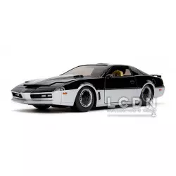 K2000 K.A.R.R. 1982 Pontiac Firebird Knight Rider KARR avec scanner jaune fonctionnant à l'avant 31115 1/24