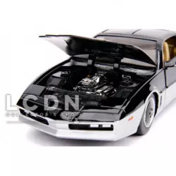 K2000 K.A.R.R. 1982 Pontiac Firebird Knight Rider KARR avec scanner jaune fonctionnant à l'avant 31115 1/24