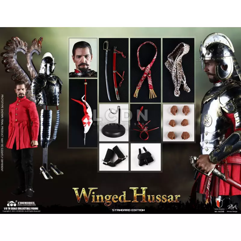 Winged Hussar Action Figure 1/6 Series of Empire Standard Edition COOMODEL SE098