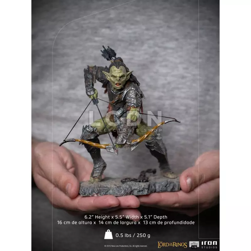 Le Seigneur des Anneaux (The Lord of the Rings) Statue 1/10 BDS Art Scale Archer Orc 16cm