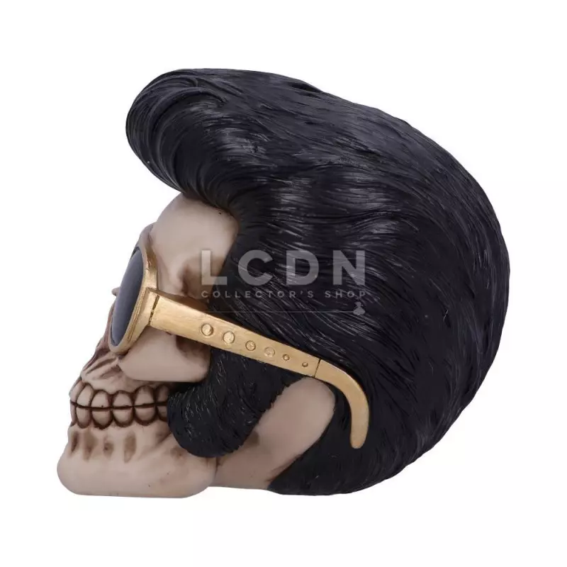Uh Huh Crâne Elvis The King Skull 17cm