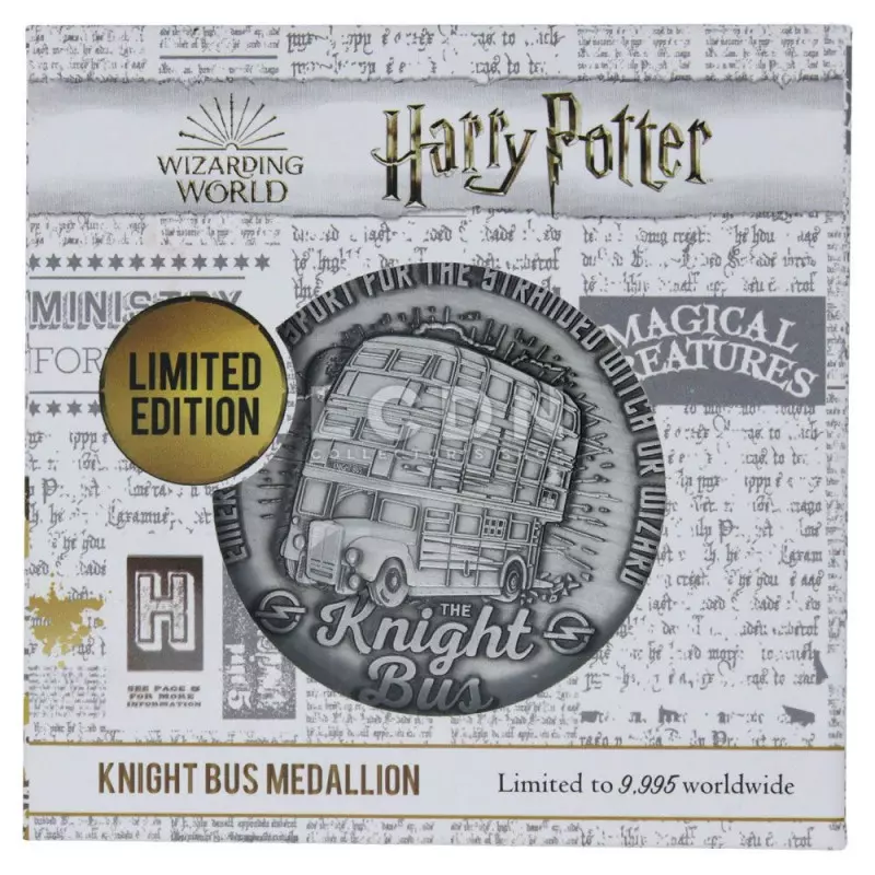 Harry Potter Médaillon Knight Bus Edition Limitée