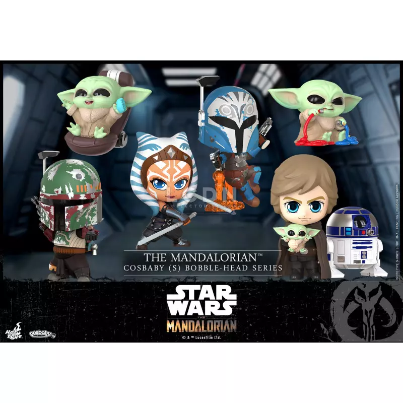 Hot Toys COSB865 Star Wars The Mandalorian Ahsoka Tano Cosbaby (S) Bobble-Head 11cm