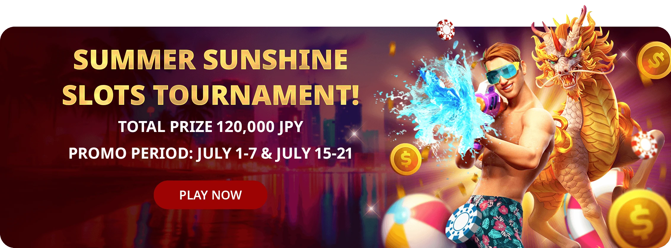 SUMMER SUNSHINE SLOT TOUR