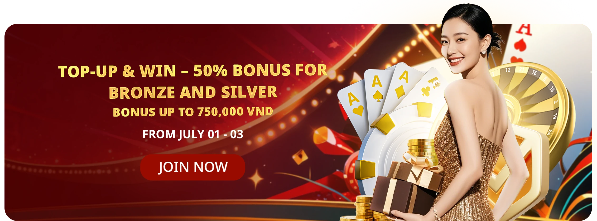 Top-Up & Win – Hello New Month - July