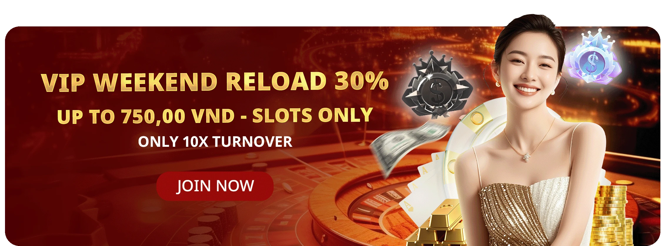 VIP Weekend Reload 30%