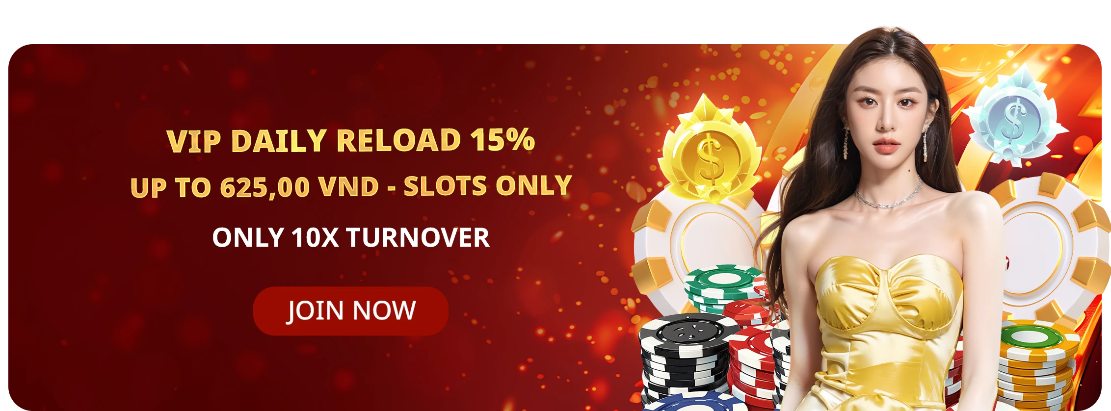 VIP - Daily Reload 15%