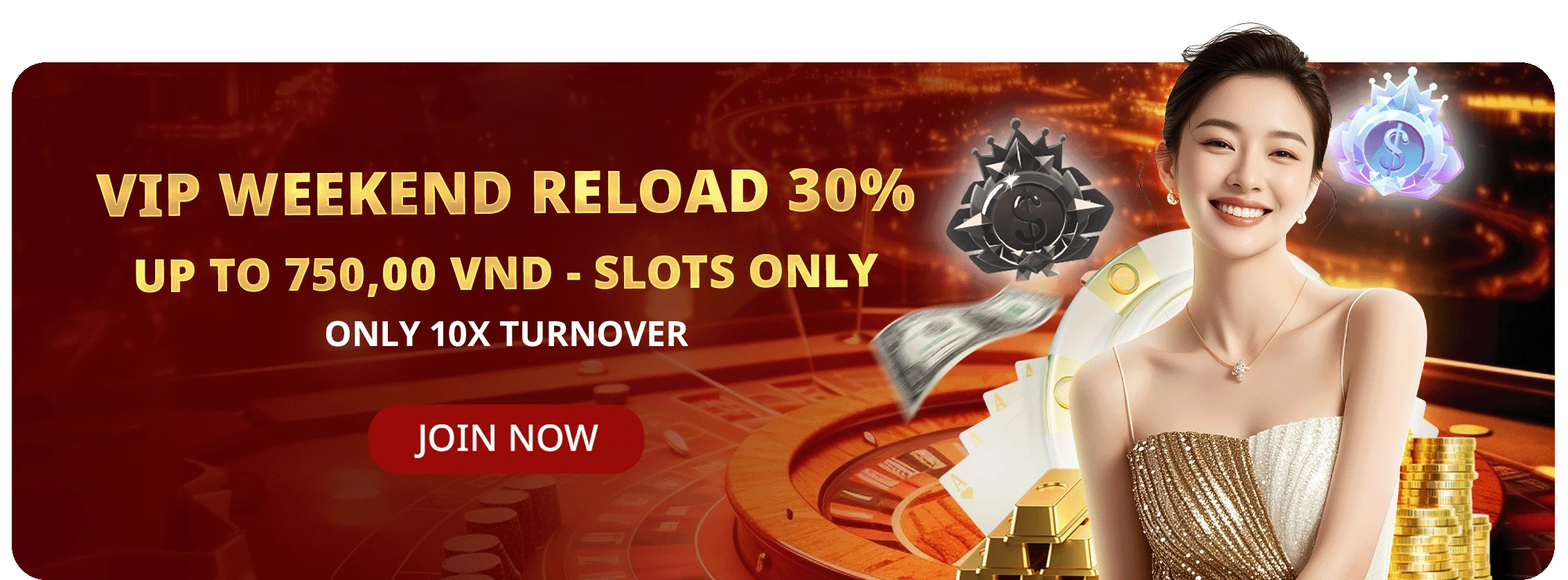VIP Weekend Reload 30%