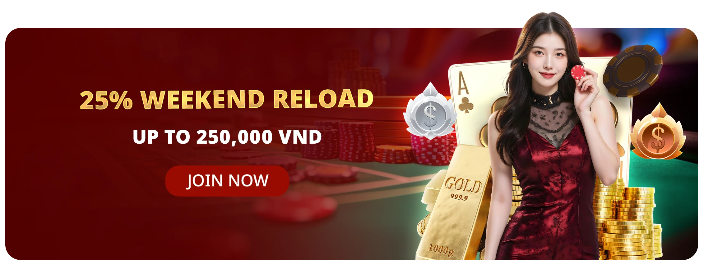 REG Weekend Reload 25%