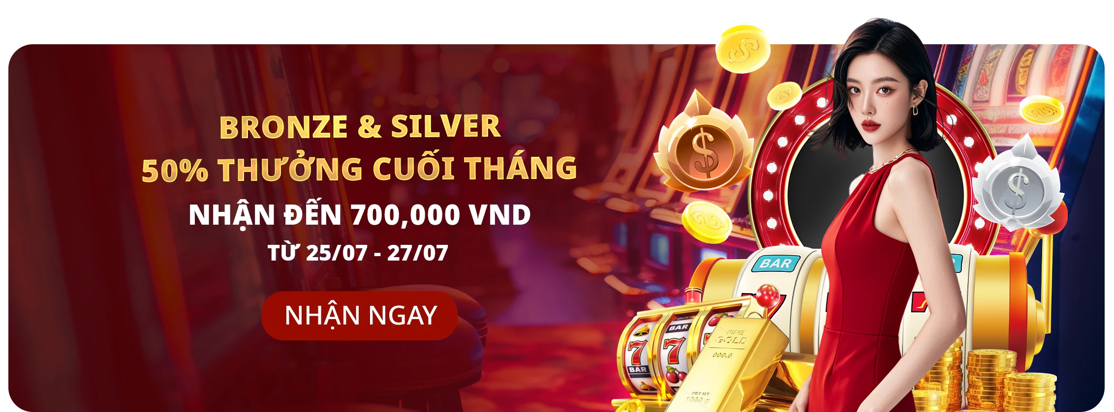 50% Bonus Bronze - Silver