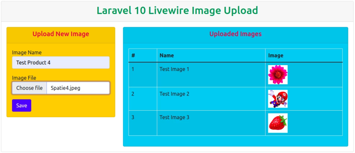 Laravel 10 Livewire Image Upload Tutorial for Beginners