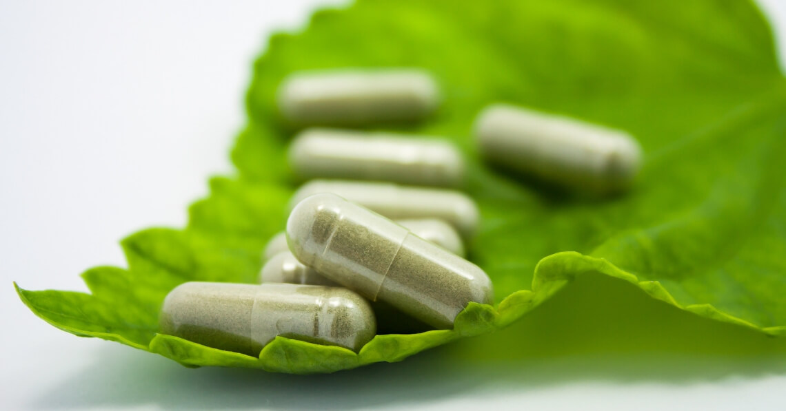 Supplements on a leaf