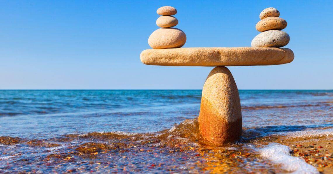 Pebbles in balance