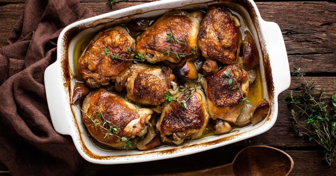 Baked chicken