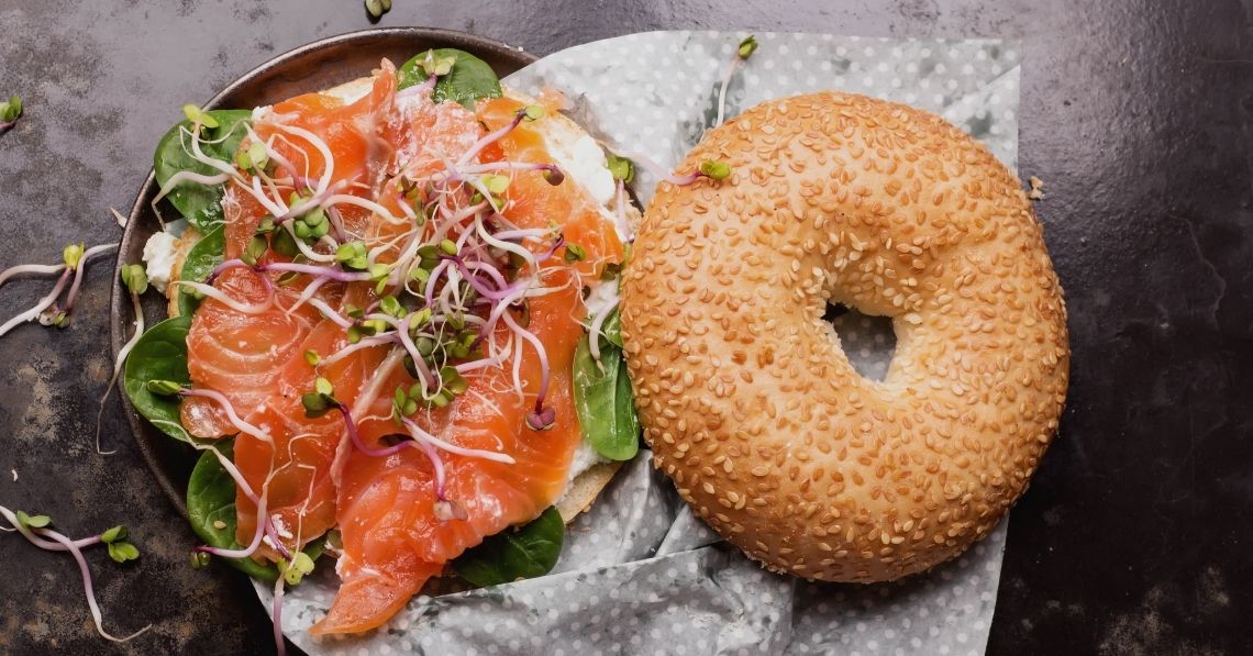 Bagel and lox