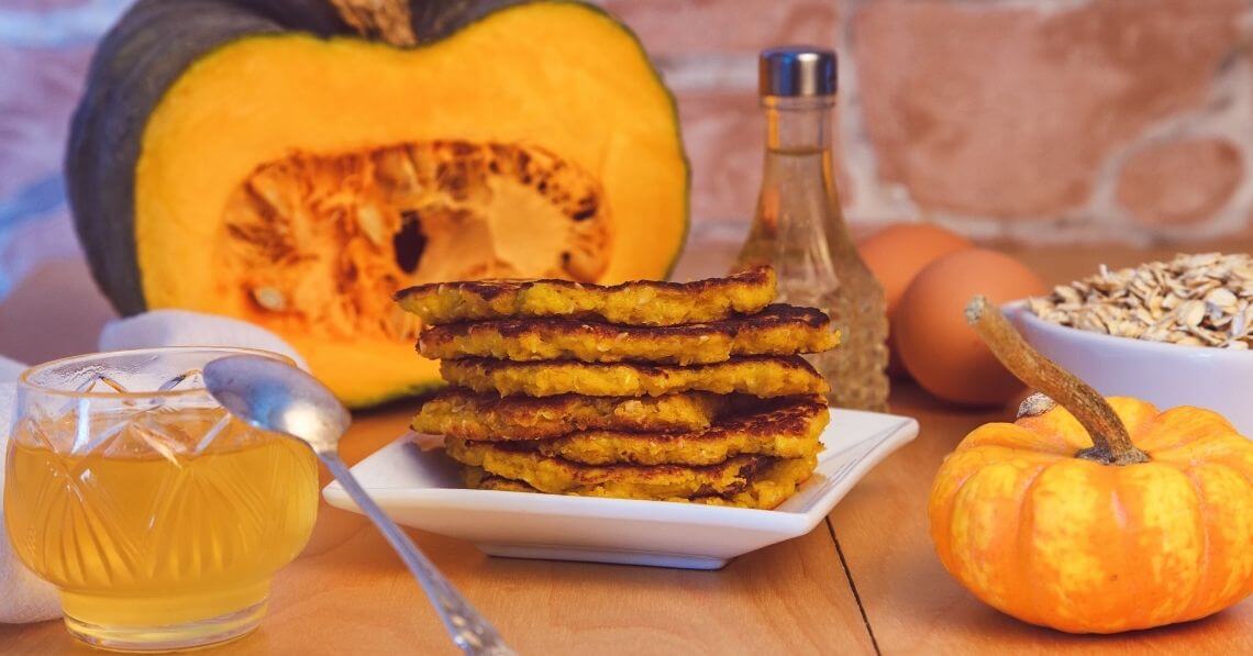 Pumpkin pancakes