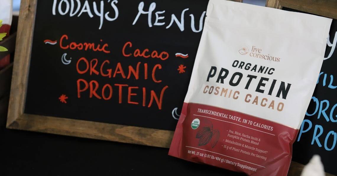 Live Conscious Organic Protein Cosmic Cacao