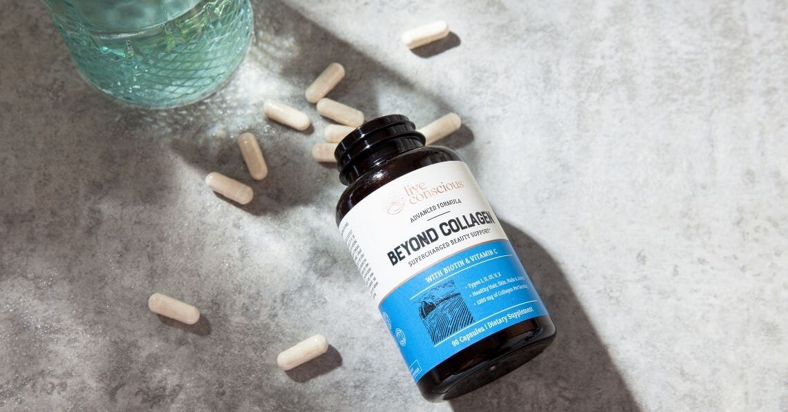 Live Conscious Beyond Collagen Capsules and Bottle