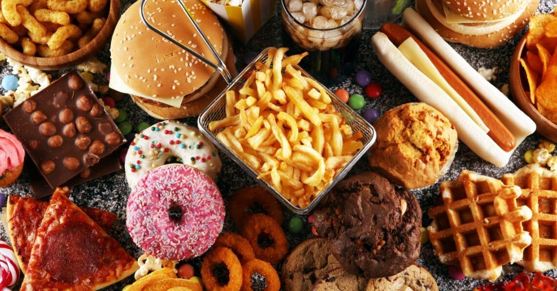 Unhealthy foods