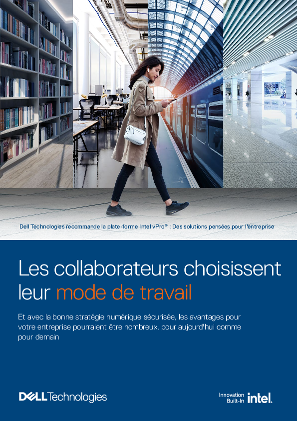 Les collaborateurs choisissent leur mode de travail