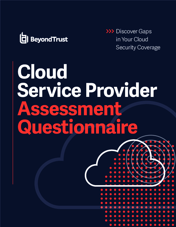 Cloud Service Provider Assessment Questionnaire