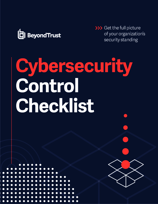 Cybersecurity Control Checklist