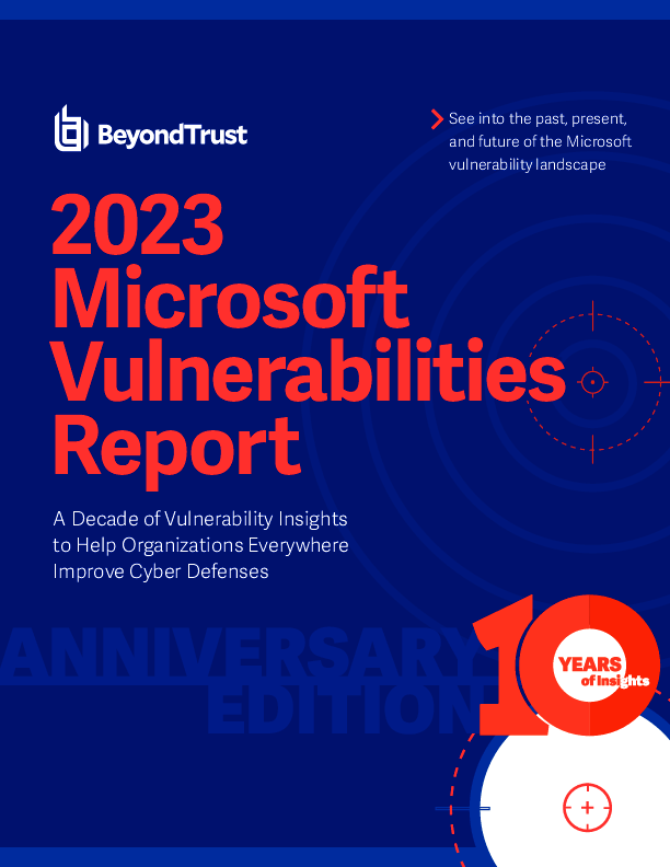 2023 Microsoft Vulnerabilities Report