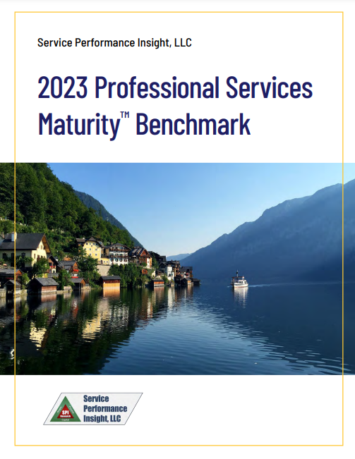 2023 Professional Services Maturity™  Benchmark