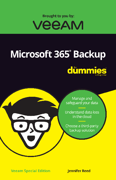 Microsoft 365 Backup For Dummies