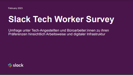 Slack Tech Worker Survey