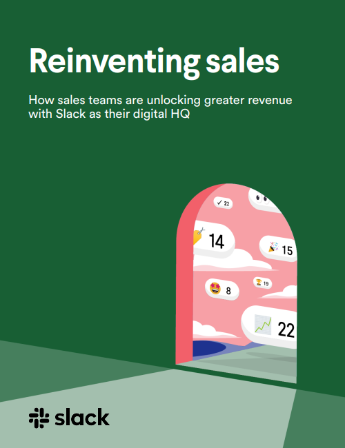 Reinventing sales