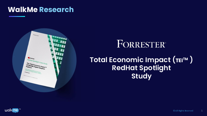 Total Economic Impact RedHat Spotlight Study